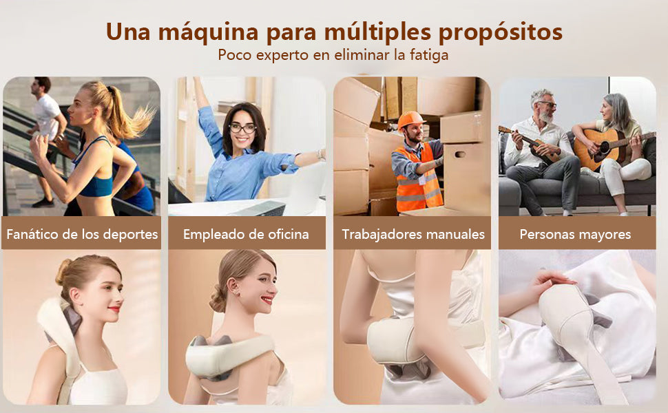 Masajeador RelaxPro™ Multifunción 6D