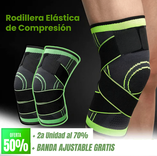 Rodillera de Compresión Ajustable OrtoPro™ + Bandas Ajustables GRATIS