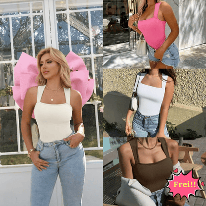 🔥Dernier jour✨ – BodyShape gainant sans manches avec contrôle abdominal